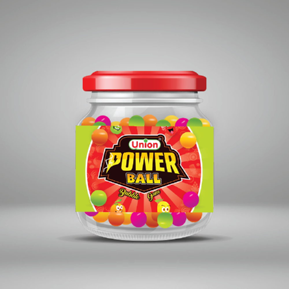 Union Power Ball Chewing Gum