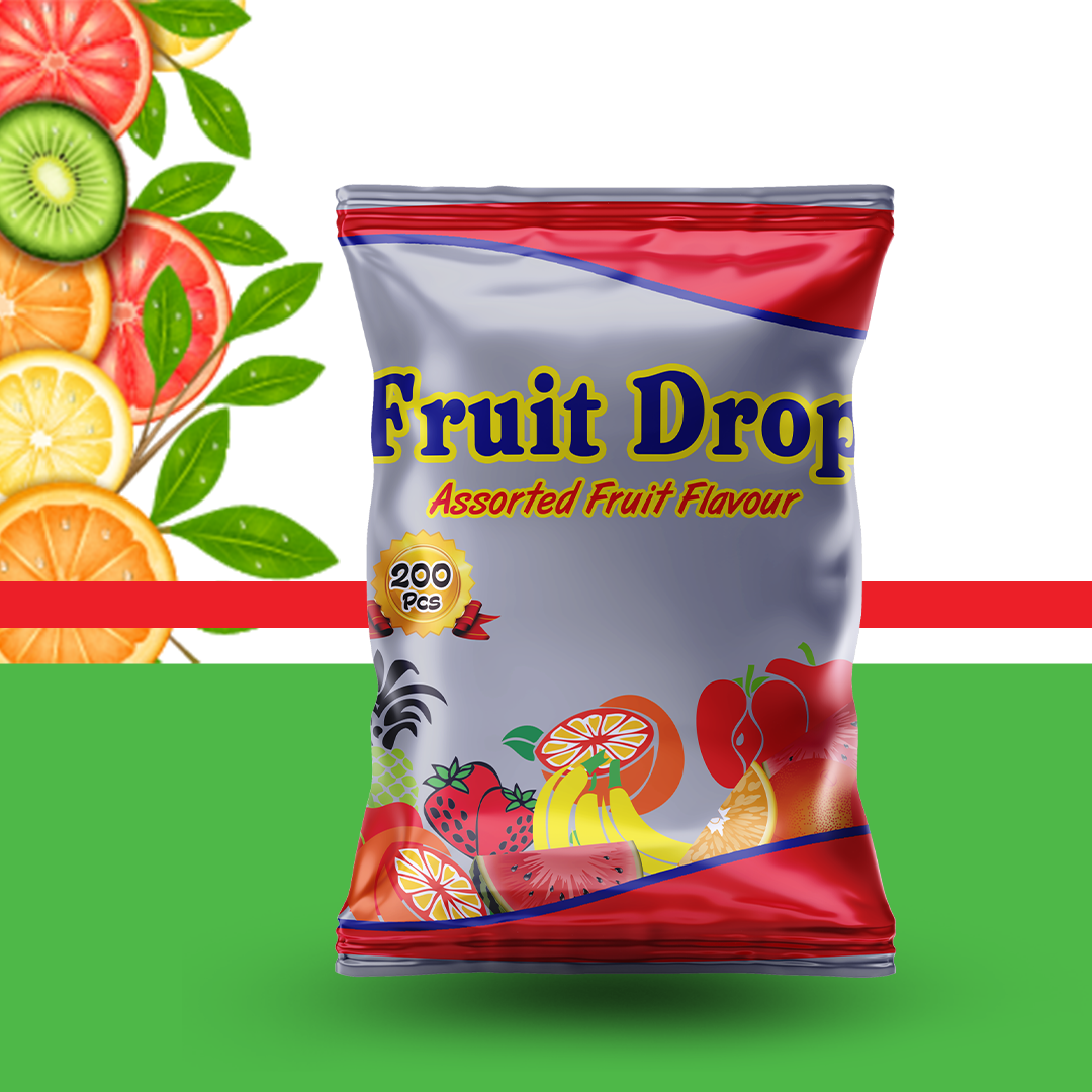 Union Fruit Drop Assorted Fruit Flavor