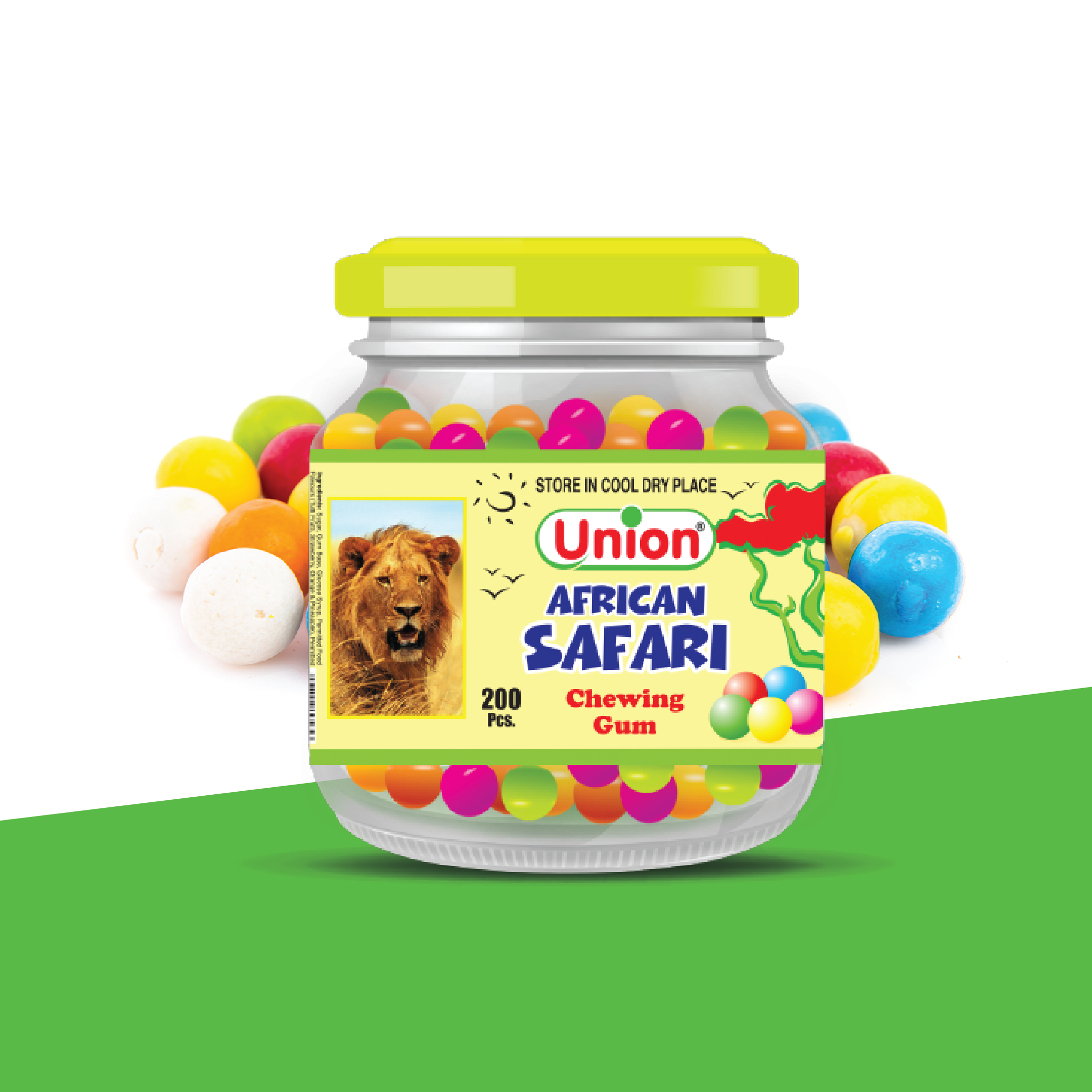 Union African Safari Chewing Gum